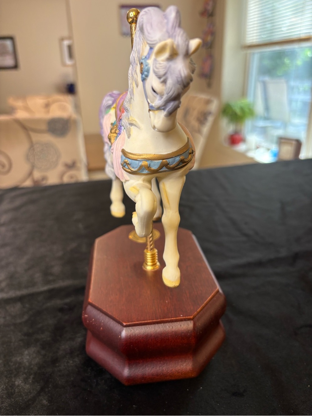 Vintage Carousel Horse Music Box Westland Carousel Collections - Picture 5 of 7